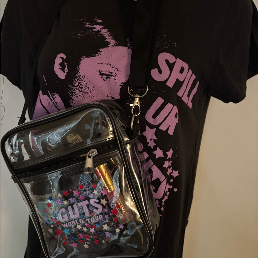 GUTS World Tour Black Crossbody Bag - Olivia Rodrigo